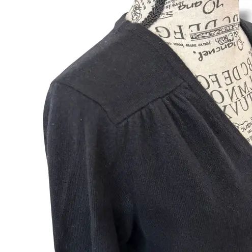 NWT Boden Size Large (12) Black 100% Cashmere Cardigan Sweater Classic Capsule