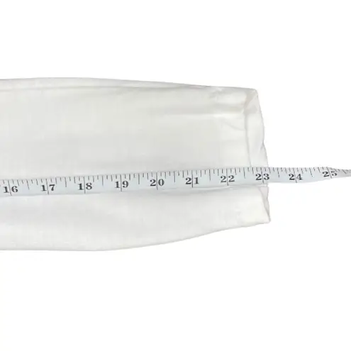 Magaschoni White Long Sleeve Single Button Blazer Jacket Office Brunch Layers L