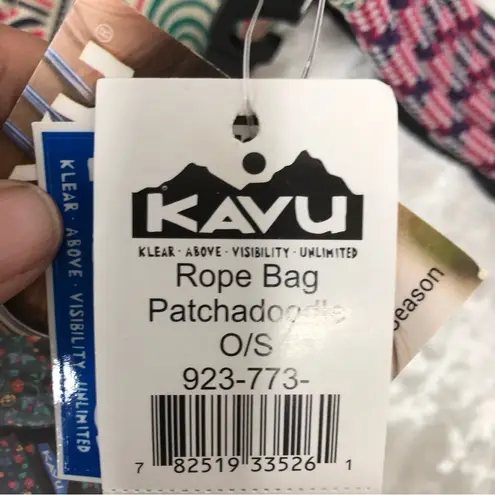 KAVU  Patchadoodle Rope Bag messenger backpack sling