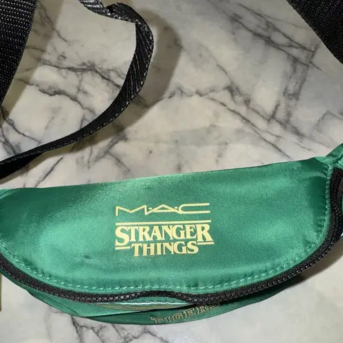 MAC Stranger Things Belt Bag Fanny Pack Green Costume Hawkins Upside Down Green