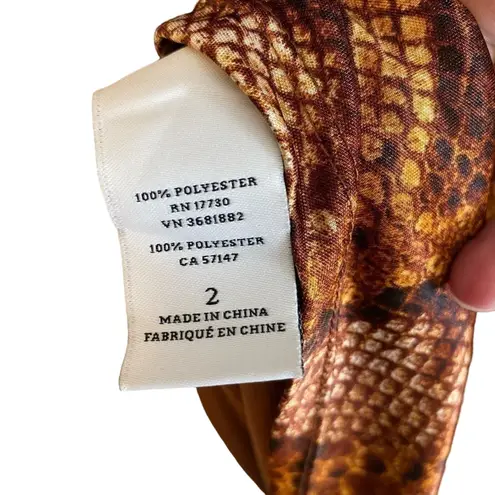 Altuzarra Snakeskin Print V