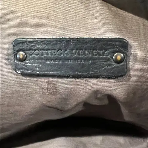 Bottega Veneta Black Intrecciato Clutch Bag / Makeup Case - piping breakthrough