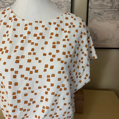 MM.LaFleur The Nejvi Top Mosaic Print Size Small NWT