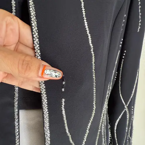 La Belle Black Formal Jacket Size 14