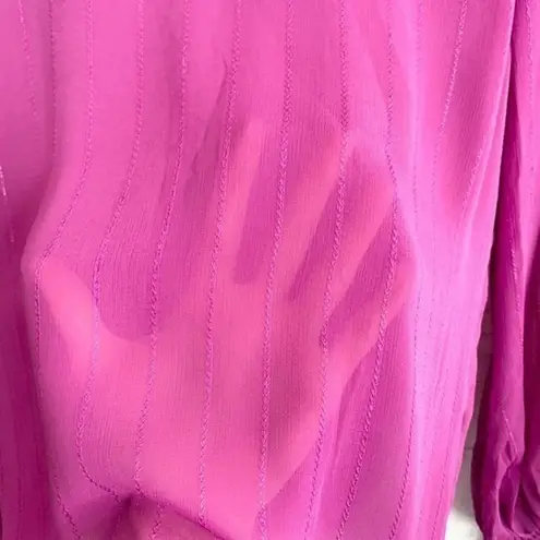 L'Agence L’agence Magenta Blouse