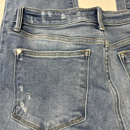 Judy Blue denim distressed slim fit jeans size 11/30