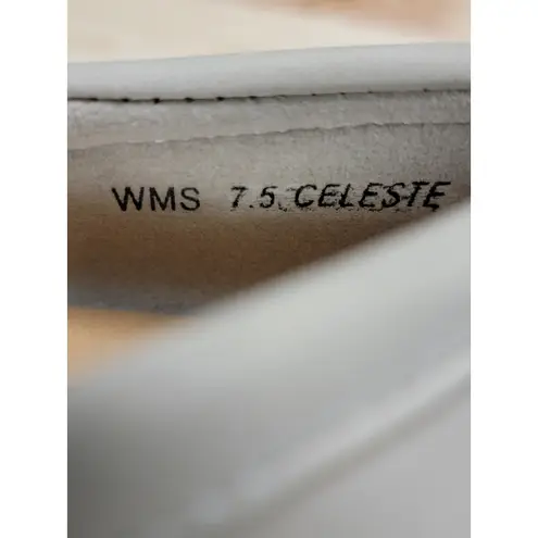 Dolce Vita Claudea Horsebit Penny Loafers Women's 7.5 Cream Minimalist Chunky