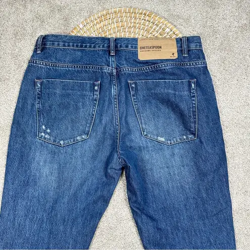 One Teaspoon  Women’s Dakota Awesome Baggies Mid Rise Jeans Blue Size 28