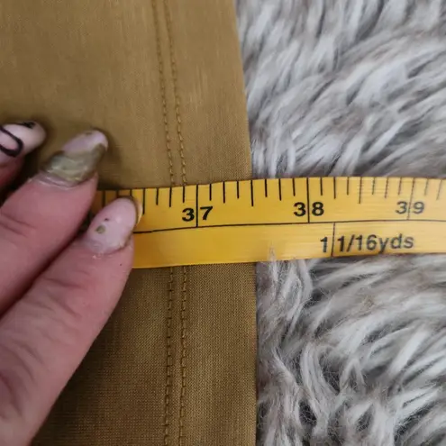 Anthropologie Celandine The Gabbie Strapless Ruched Midi Set Bronze Size Large Gold