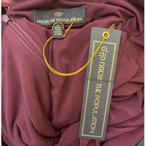 Dress the Population Lolita Long Sleeve Dress