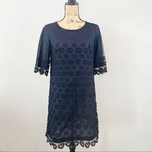 3.1 Phillip Lim navy lace cocktail dress 6 small