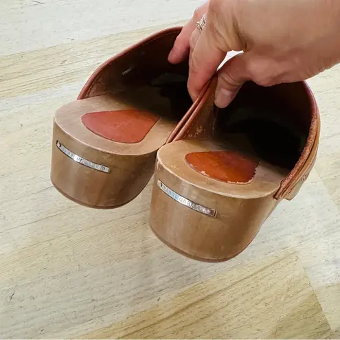 Isabel Marant Thalie Classic Clogs Shoes Natural Studded size 35