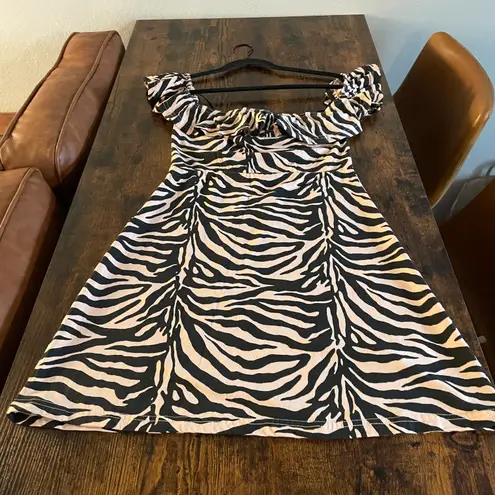 Missguided Off The Shoulder Dress