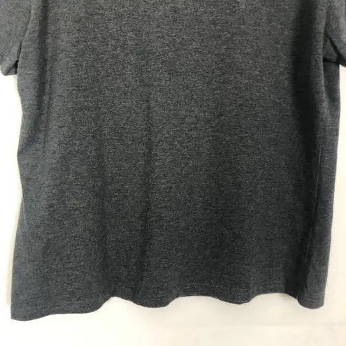 Russell Athletic  V-Neck Charcoal Top Size Large