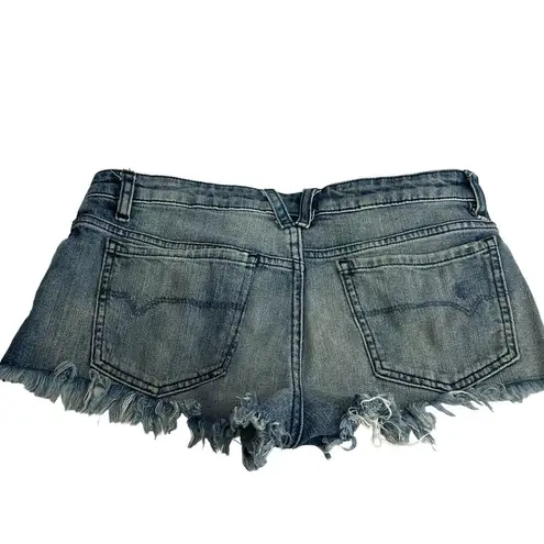 Volcom  True to This Cut Off Denim Shorts Size 5