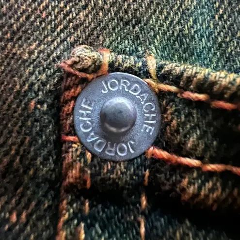 Jordache Vintage Women's Yoke Front Art to wear Tie Dye Denim Skirt, Y2K|Size:28