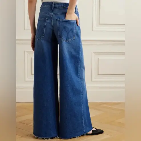 MOTHER Denim NWT MOTHER Superior The Swisher Sneak Frayed Wide-Leg Jeans Size 29