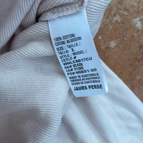 James Perse ribbed bodycon tank midi dress