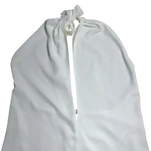 Tuckernuck White Halter Backless A-Line Mini Dress Women’s US Small