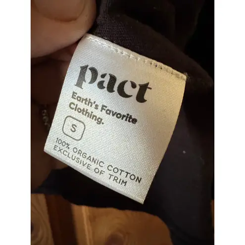 Pact Women's Organic Cotton Black Sleeveless Tank Top T