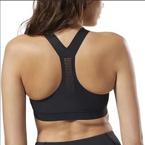 Reebok   black PureMove wire free sports bra