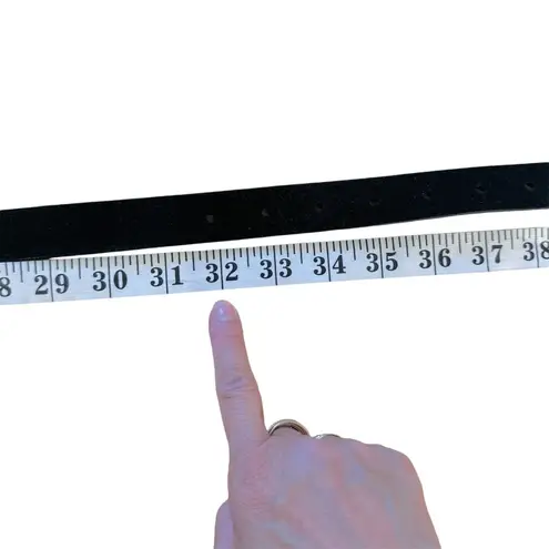 B-low the Belt black leather NEW