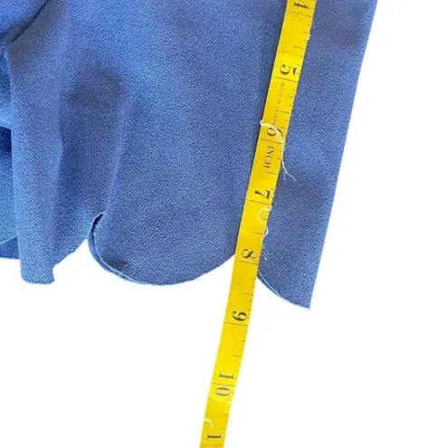 The Vanity Room Blue Dress Scalloped Hem Nordstrom XL Extra Large Mini Cocktail