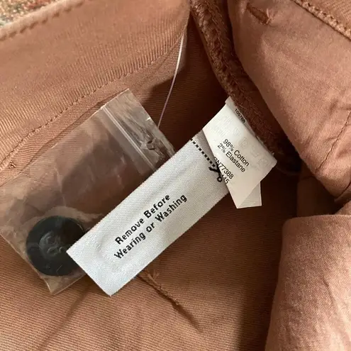 Madewell  High Rise Twill Raw Hem‎ Shorts Dusty Rose/Blush NEW Size 26