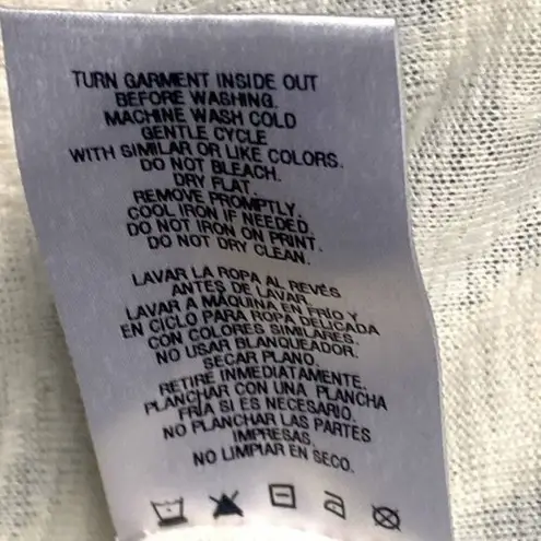 Attention Sleeveless Snakeskin Print Tank Top XL Sheer White Back Longline Styl