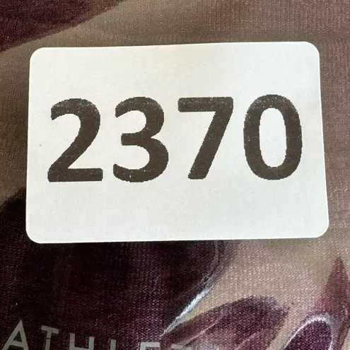 Athleta  Crewneck Burgundy Thumbhole High Lo Asymmetrical  Sporty Soft Long Sleev