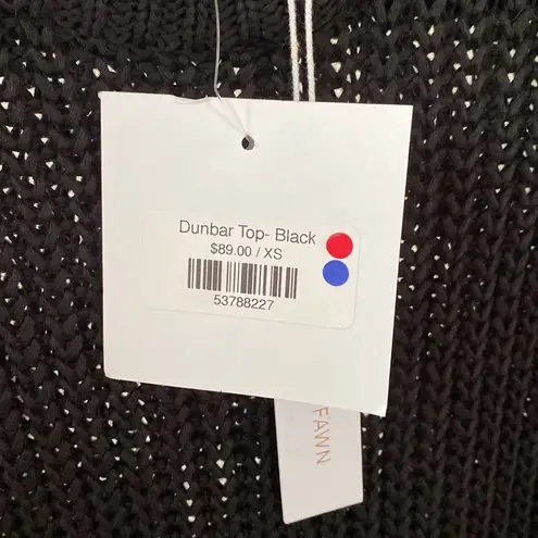 Gentle Fawn Dunbar Sleeveless Knit Tank - Black XS NWT New Blouse Fall Photo