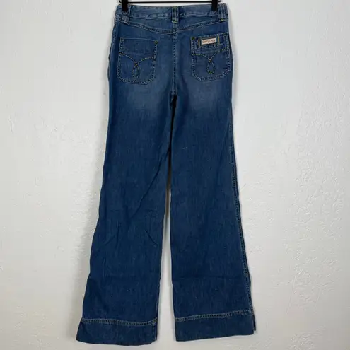 See By Chloe See by Chloé Flare Wide Leg Button Fly Jeans Size 4 - Image 3