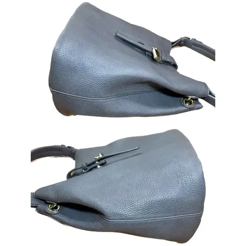 Charming Charlie  | Gray Convertible Bucket Bag with Removable Pouch