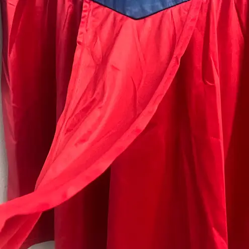 Rubies HALLOWEEN SUPERGIRL womens costume Large blue red dress cosplay