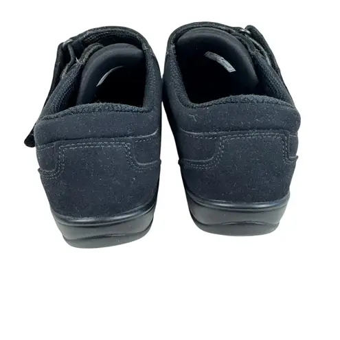 Orthofeet 525 Bismarck Black Orthotic Comfort Shoes Adjustable Strap Sz 8D Wide
