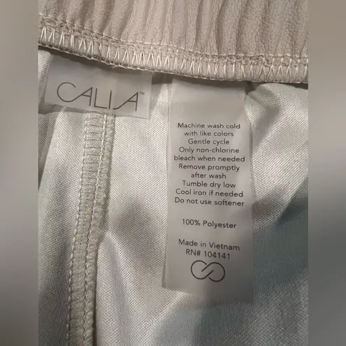 Calia by Carrie Underwood Faux Leather Joggers Size XL Read Measurements Tan