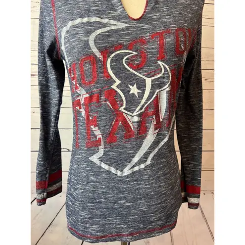 Majestic  Houston Texans NFL Football Womens Shirt Medium‎ Long sleeve