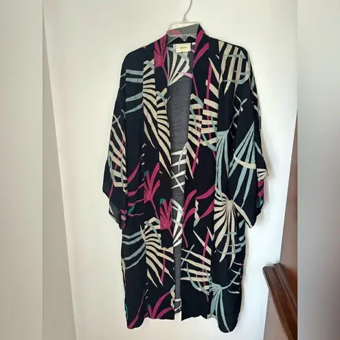 Maeve Anthropologie Kira 3/4 sleeve kimono style jacket XS/S