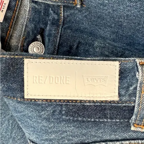 NEW RE/DONE x Levi's High Rise Ankle Crop Jeans Size 29 Blue