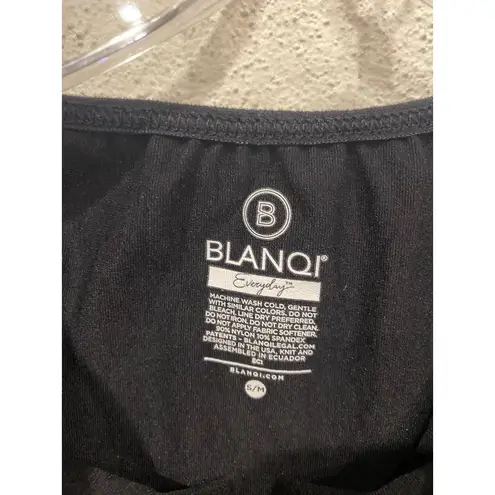 BLANQI Everyday Dress Womens Small Medium Black Short Sleeve Maternity Ruched Size undefined