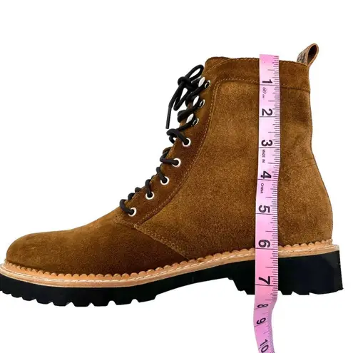 Dolce Vita Avena Combat Boots Brown Size 9