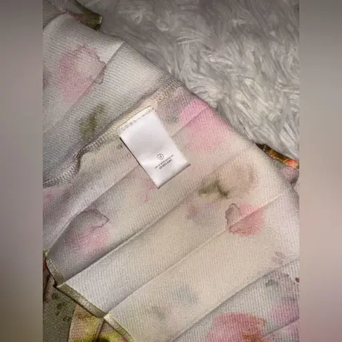 ALC Frank NEW A.L.C. Moira Floral Satin Pleated Halter Cutout Maxi Dress sz 6