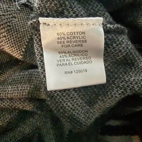 Joseph  Black and Cream Patterned Poncho - Image 3