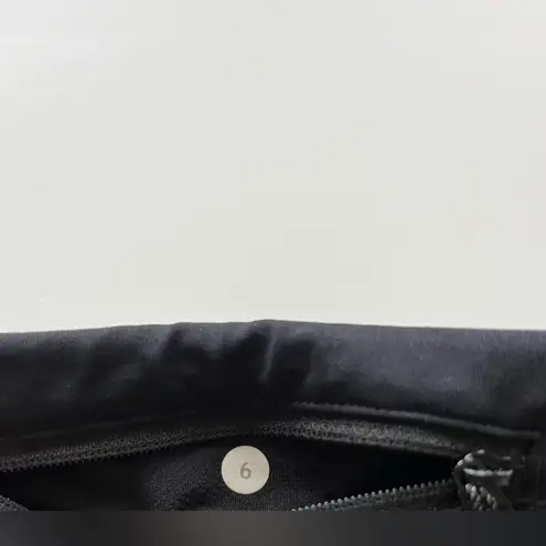 Lululemon  athletica Speed Up Shorts Pretty Palm Black Angel Wing/Black Size 6 thumbnail 3