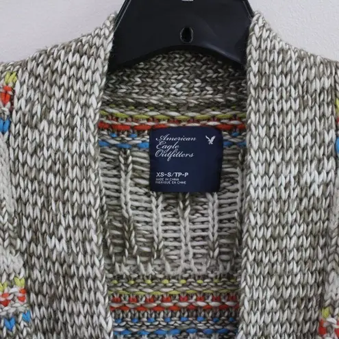 American Eagle  | Knit Shrug Sweater Tribal Print