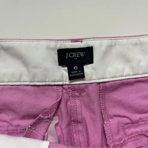 J.Crew • Lilac Purple 5” Classic Chino Shorts