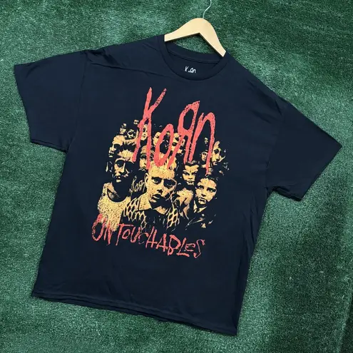 Korn "Untouchables" T-shirt in size XL