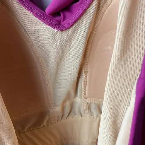 ROMANS SWIM WO ONE PIECE MAGENTA HALTER SWIMSUIT SEE MEASUREMENTS BELOW… Pink Size 22W