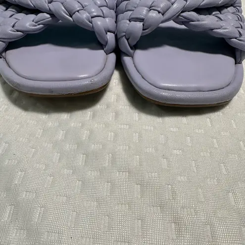 ALDO  Women's Purple Braided Slide Sandals