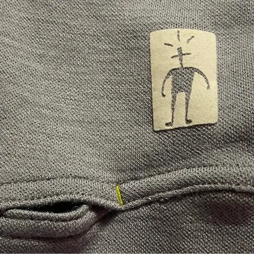 Smartwool Lightweight Cream & Gray Merino Wool Jacket